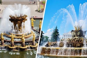 Реставрация фонтанов ВДНХ